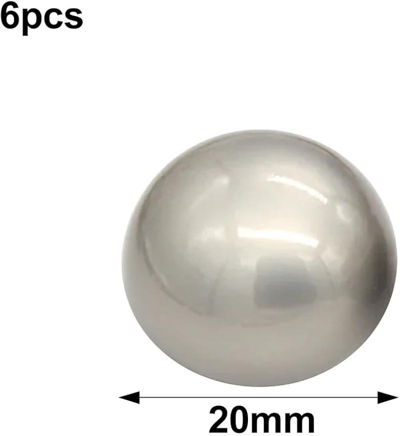 فضة 20 مم 6 قطع نصف دائرية أزرار خياطة معدنية للمعاطف سترات الرياح حقائب محبوكة - Image 2